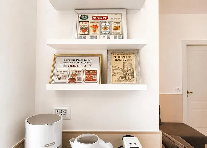 Trastella, Trastevere Di Charme, Balcone & Hammam Apartment *